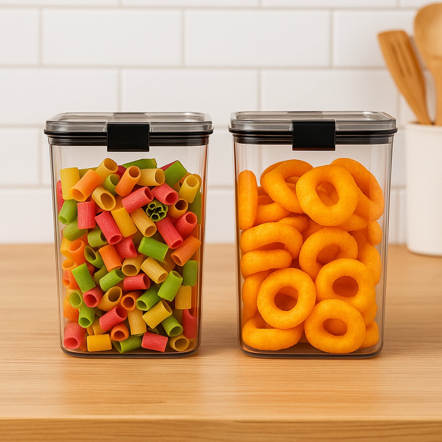 1200 Ml Airtight Lock  Lock Food Storage Container Set  2 Piece 1200 Ml Airtight Lock  Lock Food Storage Container Set  2 Piece